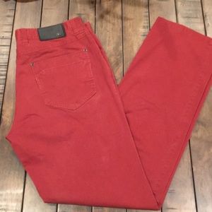 Men’s Size 34 Red Enzo Pants